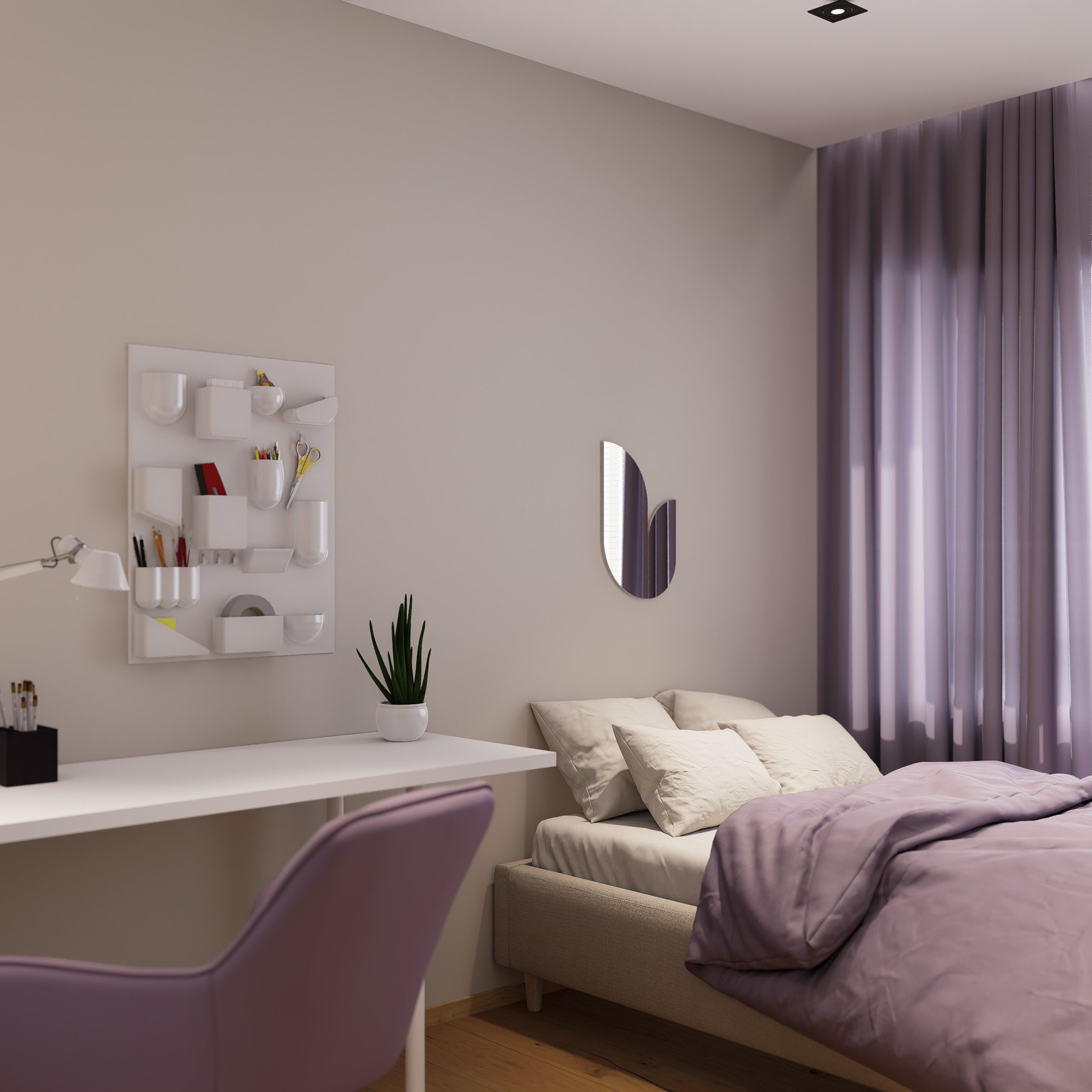 Makuuhuoneen sisustus Inge uotila Sisustussuunnittelu